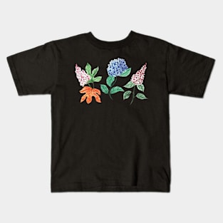 Hydrangeas Kids T-Shirt